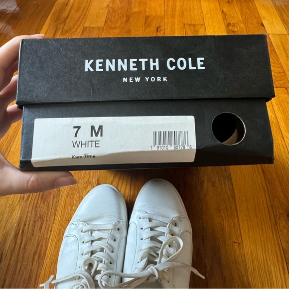 KENNETH COLE NEW YORK - Kam Lace-Up Leather Sneakers 👟👟 - Picture 12 of 12